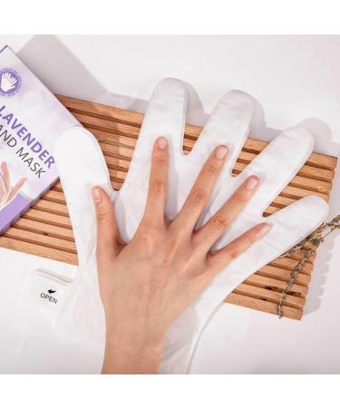 Deep Moisturising Hand Mask for Dry Cracked Hands Hand Moisturising Gloves - Hand Masks Hand Care Spa Treatment Soothe & Hydrate Dry Skin Nails Cuticles - 5 Packs Lavender Lavender #1 - Buy Online on GoSupps.com