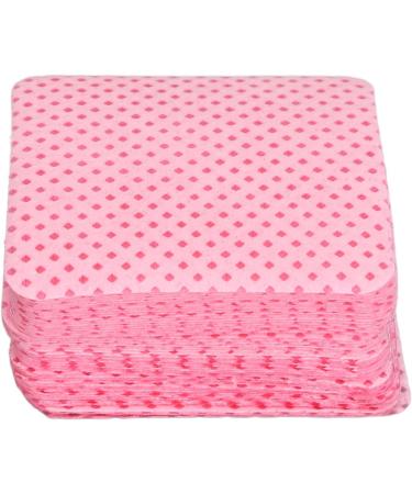 Gel Nail Polish Remover Pads Soft Lint Free Nail Cleaning Pads 300 Pieces for Nail Art (PINK) - Buy Online on GoSupps.com