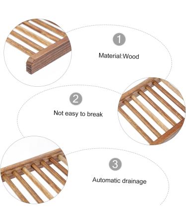 4pcs Household Travel Wooden Pallets As Shown 12X8.5X1.5CM - Buy Online on GoSupps.com