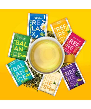 Lipton Relaxation Selection Tea and Infusion Set 12 Different Tastes Green Tea Black Tea and Infusions Cold or Hot Infu - Buy Online on GoSupps.com