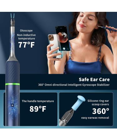 BEBIRD NOTE5 Pro Ear Wax Removal Tool - 1080p Smart Visual Ear Cleaner with Camera | Safe & Professional Endoscope for Kids Adults & Pets (Blue) - 3 Light Modes & WiFi - International Shipping Available - Buy Online on GoSupps.com