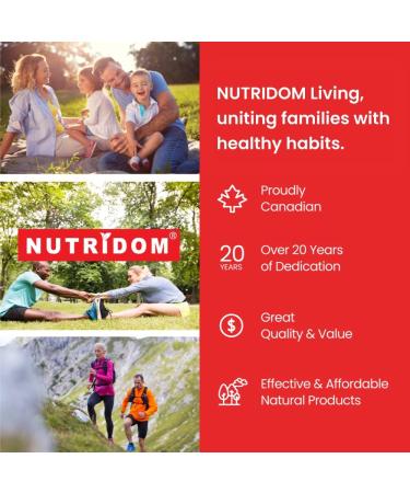 Nutridom Tongkat Ali Supplement for Men 200mg - Non-GMO Vegan Gluten Free Soy and Dairy Free Made in Canada (60 Veggie Caspules) - Buy Online on GoSupps.com