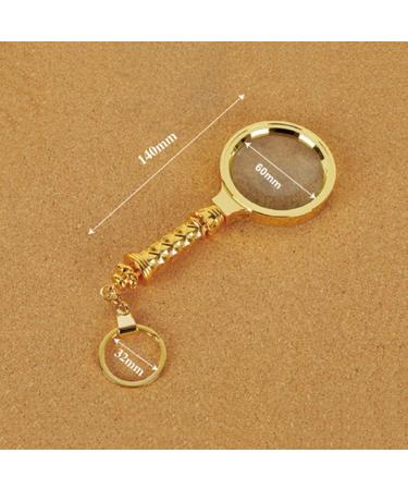 Metal Magnifier Handle with HD Old Student Light Reading Book 5X Made in China - Buy Online on GoSupps.com