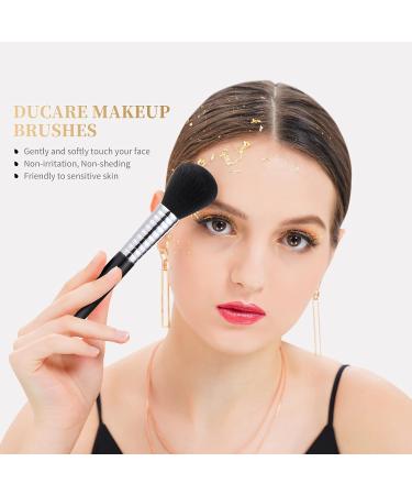 Ducare 11-Piece Professional Makeup Brush Set | Premium Soft Brushes with Fashionable Wood Handles & Holder | High-Quality Beauty Tools - Buy Online on GoSupps.com
