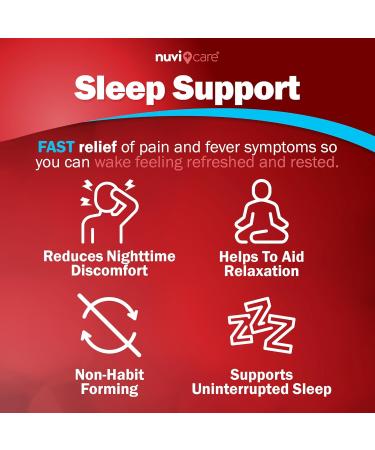 Extra Strength Pain Relief PM - Acetaminophen 500mg & Diphenhydramine 25mg - Nighttime Aches & Pains Relief - Compare to Tylenol PM - 100 Tablets - International Shipping Available - Buy Online on GoSupps.com