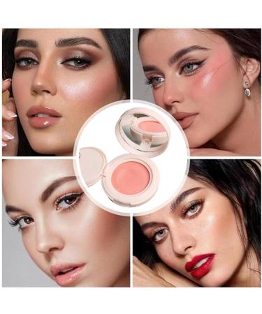 Cream Blush For Cheeks Lightweight Creamy Air Cushion Cheek Blush Long-lasting Waterproof Highly Pigmented Blendable Moisturizing Face Blushes & Face Makeup For Dewy Finish And Natural Look - Buy Online on GoSupps.com