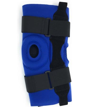 Buy OTC Knee Stabilizer with Hinged Bars - Neoprene Blue 4X-Large | Affordable International Shipping - Buy Online on GoSupps.com