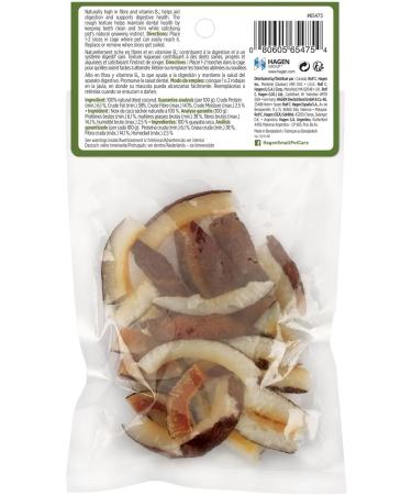 Living World Green Small Animal Chews Coconut Chips - 45 g (1.5 oz) - Buy Online on GoSupps.com