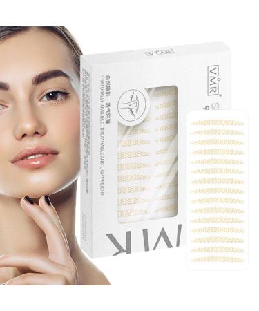 Double Eyelid Sticker - Waterproof Double Eyelid Invisible Lace Strips - Breathable Eyelid Lifter Sticker for Droopy Lids Natural Unisex Lace Eyelid Patch Shzons Double Eyelid Sticker L