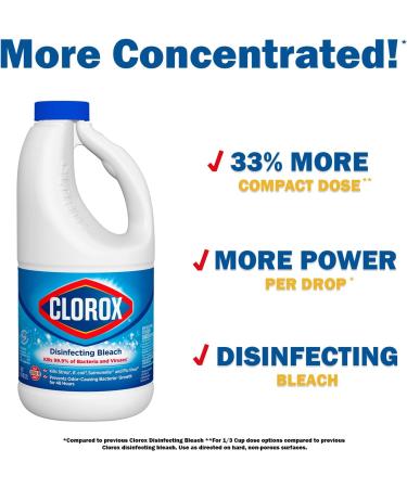 Shop Towel + 2 Disinfecting Bleach Cleaners | 43oz Effective Concentrate for Laundry Floors Bathroom & More - Bulk Refill for Home Cleaning - Buy Online on GoSupps.com