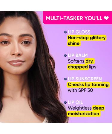 Buy Vitamin C & E Glitter Lip Balm SPF 30 | Moisturized Glossy & Mess-Free Shine | International Shipping - Buy Online on GoSupps.com