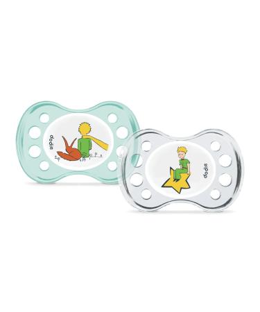 DODIE Anatomical Lollipops 0-6 months The Little Prince Fox 2 pieces