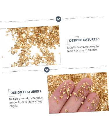 SHERCHPRY Sac Verre Bris Pour Ongles Diy Nail Art Accessoires R sine poxy Pour Verre Irr gulier Manucure D corations - Buy Online on GoSupps.com