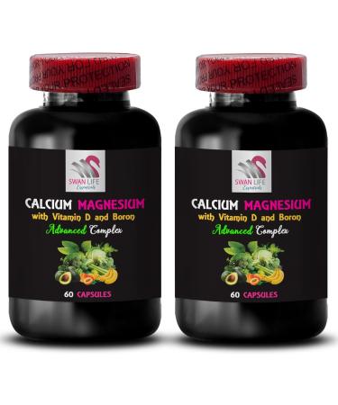 Calcium Magnesium Supplement - Magnesium Powder Calcium Supplement Magnesium Formula Support Vitamin D Phosphorus Support Calcium with D to Promote Bone Health Vitamin D Boost 1Bot - Buy Online on GoSupps.com