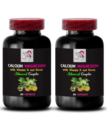 Calcium Magnesium Supplement - Vitamin D Boost Magnesium Complex Men s Support Vitamin Support Phosphorus Support Magnesium Blend Supplement with D Calcium Supplements for Women 2Bot