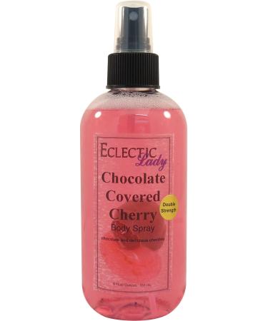 Chocolate Covered Cherry Body Spray (Double Strength) 8 ounces Body Mist for Women with Clean Light & Gentle Fragrance Long Lasting Perfume with Comforting Scent for Men & Women Cologne with 8 Fluid Ounces (Double Strength)