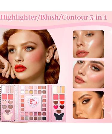Eyeshadow Palette | Long-Lasting Makeup and Fondant | 32 Makeup Colours | For Women Teens Adults Beginners Travel Home Daily Shuttle Dating And - Buy Online on GoSupps.com