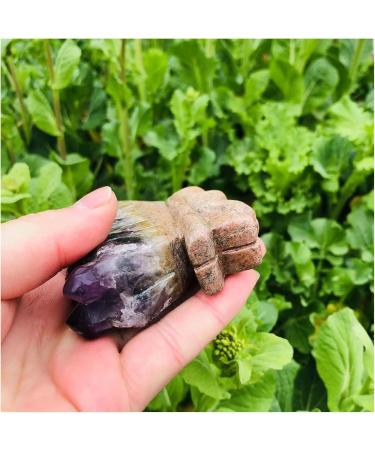 Natural Crystal Rough Natural Crystal Rough Rough Natural Amethyst Quartz Crystal Cluster Angel Purple Home Stone Home Decoration 1pc - Buy Online on GoSupps.com