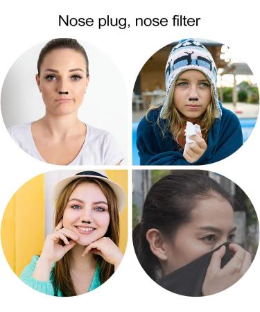 DOITOOL 150 pcs Airbrush Spray Vent Plugs for Filter Wet Anti-Disposable Nose Mask, Men Women Tanning Polishing Sunless Sponge, Dry Nasal Breathing Blackx3pcs - Buy Online on GoSupps.com