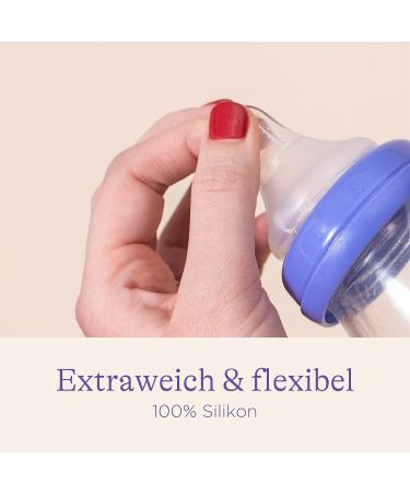 Lansinoh Glass Baby Bottle with NaturalWave Teat Size M - 240 ml | Durable Safe & BPA-Free - Best for Baby Feeding - Buy Online on GoSupps.com