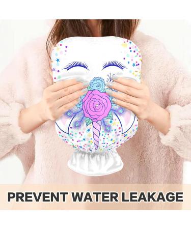 Magic Unicorn Floral Hot Water Bottle 2L - Cozy Pain Relief & Winter Hand Feet Warmer - Buy Online on GoSupps.com