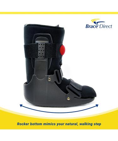 Brace Align Air CAM Walker Fracture Boot Short - PDAC Approved - Medium Size - Medical Recovery & Healing Protection for Toe, Foot, Ankle Injuries - Buy Online on GoSupps.com