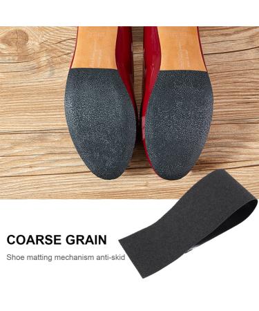 Beaupretty Anti-Slip Shoe Pads - Sole Protection Film & Clear Rubber Stickers for High Heels | Noise Reduction & Grip | 40x10 cm Black - Buy Online on GoSupps.com