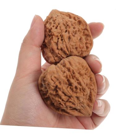 Shop Tovinanna 2-St Walnut Fitness Handball & Acupuncture Massage Balls for Finger Training International Shipping Available! - Buy Online on GoSupps.com