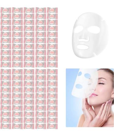 100 Pieces Compressed Facial Mask Sheet Home DIY Skin Care Beauty DIY Disposable Mask Paper Compress Masque Mask for Home Beauty Salon - Buy Online on GoSupps.com