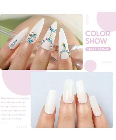 PEACECOLOR Acrylic Nail Kit with 8G White Acrylic Powder 30ML Acrylic Liquid Monomer Nail Art Pen Brush 20PC Nail Forms Glass Cup for Nails Extension and Carving Starters DIY Gift for Women color 188 - Buy Online on GoSupps.com