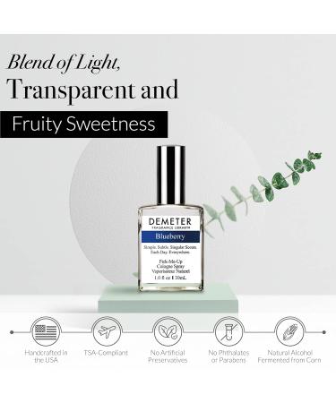 DEMETER Blueberry 1 Oz Cologne Spray Perfume for Women Blueberry 1 Fl Oz (Pack of 1) - Buy Online on GoSupps.com