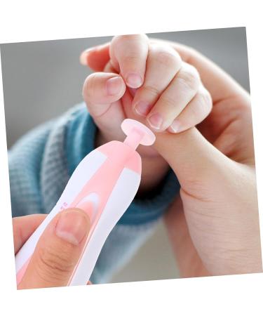 UPKOCH 1pc Nail Nail File Electric Toenail Clippers Trimmer Nail Electric Nail Shaper Dollhouse Stair Kit Newborn Kit Pink Child Nail Drill Abs Dropshipping - Buy Online on GoSupps.com