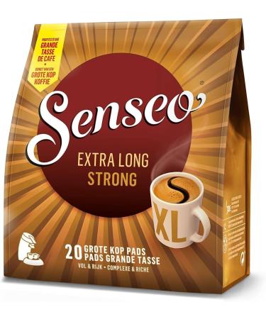5 x Senseo Extra Long Strong Mug Size 20 Pads (100 Pods) Dark Roast - Buy Online on GoSupps.com