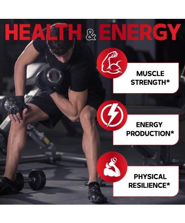 7 in-1 Ultra Test Support with Tribulus Terrestris Horny Goat Weed L-Arginine Maca Root Tongkat Ali Beet Root - Energy Workout Muscle Strength Support 120 Capsules 120 Count (Pack of 1) - Buy Online on GoSupps.com