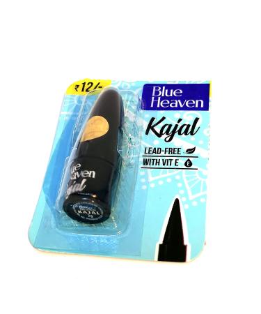 Blue Heaven Indian Kajal Black Kohl Eyeliner x 1pc by Blue Heaven