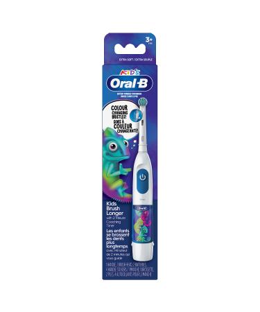 Oral-B Kid's Electric Battery Powered Toothbrush for Ages 3+ Extra Soft Bristles
