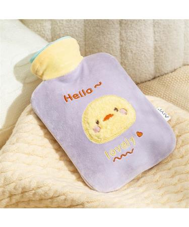 Heat bottle heating cushion Heat bottle compress hot water bottle with cover water heat pack cold winter foot warmer bag for foot warmers Cramps pain relief (01 size: 1000 ml)