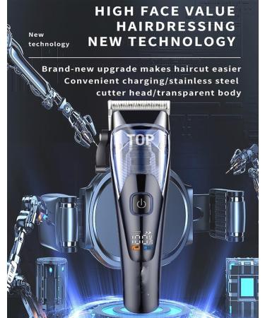Professional USB Hair Clippers for Men - Cordless Adjustable Barber Set | Premium Hair Cutting Tools - Buy Online on GoSupps.com