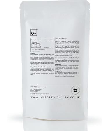 Dong Quai Root Tablets | 1000mg Supplements Pills | Oxford Vitality 240 count (Pack of 1) - Buy Online on GoSupps.com