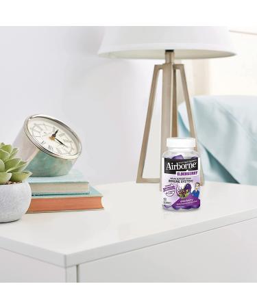 AirBorne Elderberry Immune Support Gummies - 60 Count | Boost Your Health - Buy Online on GoSupps.com