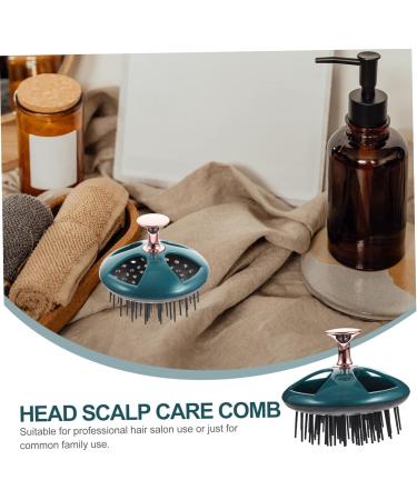 BUIFULSIC Shampoo Brush - Wear-Resistant Scale Peeling Tool for Daily Scalp Care | 9x8cm Green | International Shipping Available - Buy Online on GoSupps.com