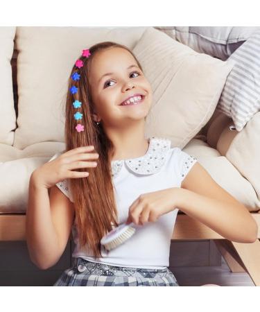 Hair Accessories Set for Girls | Colorful Hair Tie Ponytail Holders | Small Colorful Hairbands Ponytail Holders Rubber Bands Flower Hair Clip Metal Snap Hair Clips for Girls Kids Women B131 - Buy Online on GoSupps.com