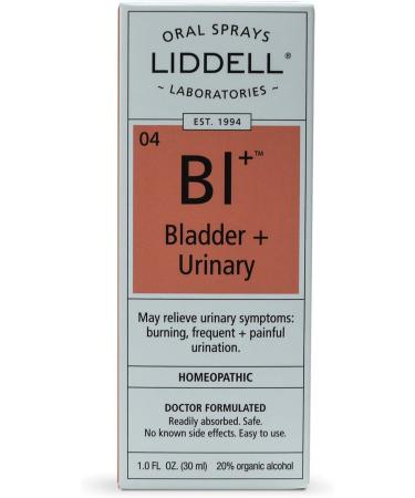 Liddell Homeopathic Bladder & Urinary Spray 1 oz | Relief for Urinary Health | International Shipping Available - Buy Online on GoSupps.com