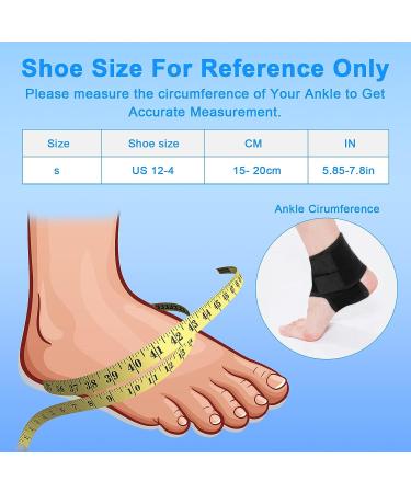 Kids Adjustable Nonslip Ankle Brace for Sports | Youth Ankle Wraps Support for Soccer & Football | Ankle Brace for Sprains & Injuries | Size S - Buy Online on GoSupps.com