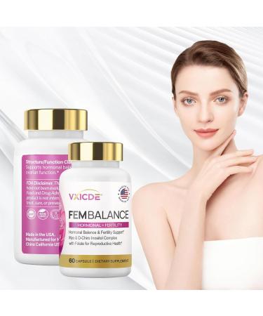 VXICDE Myo-Inositol Capsules 200 mg D-Chiro-lnositol 50mg per Serving 60 Vegan Capsules All-Natural and Non-GMO - Buy Online on GoSupps.com