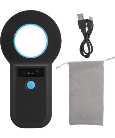 Pet Microchip Scanner Handheld Animal Chip Reader 134.2kHz Portable RFID Reader Pet Tag Scanner Rechargeable for Animal/Pet/Dog/Cat/Pig Supports for EMID FDX B (ISO1784/85)(Black) - Buy Online on GoSupps.com