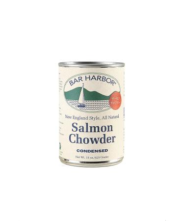 Bar Harbor Salmon Chowder, 15 Ounce (Pack of 6) 15 Ounce (Pack of 6) Salmon Chowder