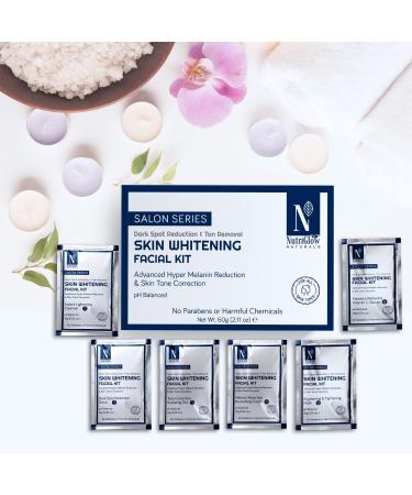 Nutriglow Natural's Advanced Pro Formula Skin Whitening Facial Kit for Skin Tone Correction 10Gmx6 Each Pack of 2 - Buy Online on GoSupps.com