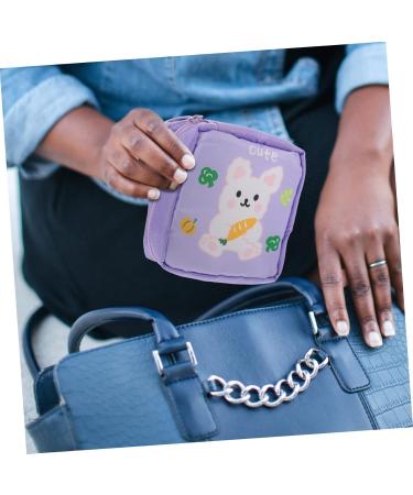 Lurrose 12 Pcs Mini Menstrual Bag Organizers - Portable Nylon Storage Pockets for Women | Zippered Napkin & Breastfeeding Insert | 13x12.7cm | Shop Internationally - Buy Online on GoSupps.com