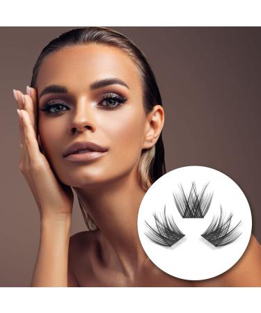 48 Clusters DIY Eyelash Extensions - MUSELASH 10mm Soft Fluffy C Curl Lashes for Natural Look - Buy Online on GoSupps.com